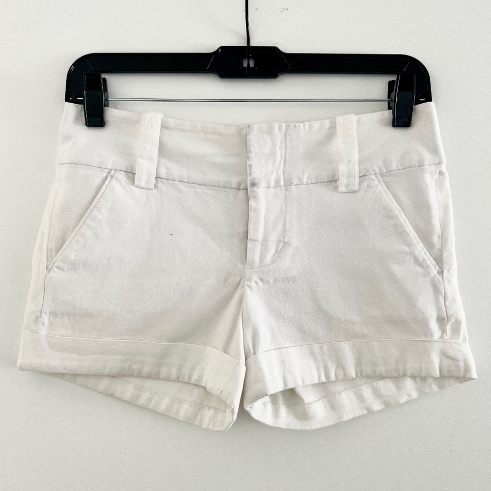 Alice + Olivia White Shorts